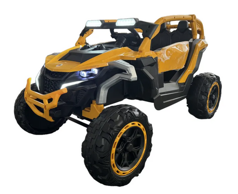 Montable Electrico 12v Mini Canam Base Control Remoto (Amarillo)