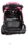 Montable Mini Canam 4x4 llantas de goma, con control remoto (Rosa)