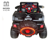 Montable Electrico Tipo Jeep 2188, Llantas De Goma, 4x4, Control (cereza)