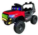 Carro Electrico Jeep Base Montable Infantil Control Remoto (Rojo)
