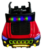 Carro Electrico Jeep Base Montable Infantil Control Remoto (Rojo)