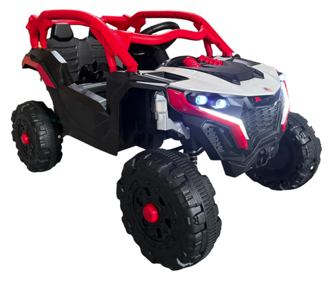 Montable Electrico 12v Mini Polaris Base Control Remoto (Rojo)
