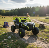 Montable Electrico 12v Mini Polaris Base 4x4 Control Remoto (Verde)