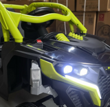 Montable Electrico 12v Mini Polaris Base 4x4 Control Remoto (Verde)