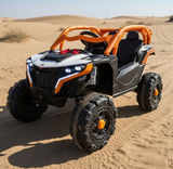 Montable Electrico 12v Mini Polaris Base 4x4 Control Remoto (Naranaja)