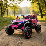 Montable Mini Canam 4x4 llantas de goma, con control remoto (Rosa)