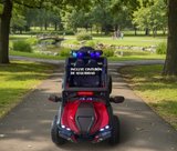 Montable Electrico Tipo Jeep 2188, Llantas De Goma, 4x4, Control (cereza)