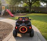 Montable Electrico Tipo Jeep 2188, Llantas De Goma, 4x4, Control (cereza)