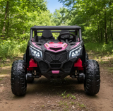 Montable 2118 Todo Terreno 24v 4x4 (Rosa) llanta de goma Con Control Remoto