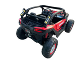 Montable 2118 Todo Terreno 24v 4x4 (Rojo) llanta de goma Con Control Remoto