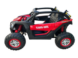 Montable 2118 Todo Terreno 24v 4x4 (Rojo) llanta de goma Con Control Remoto